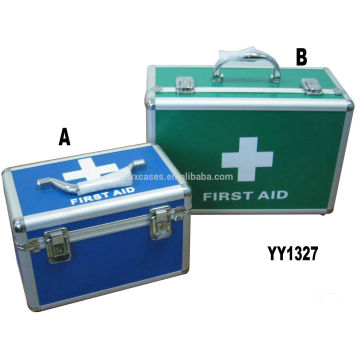 New arrival aluminum empty first aid box with different styles